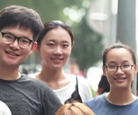 Students in China