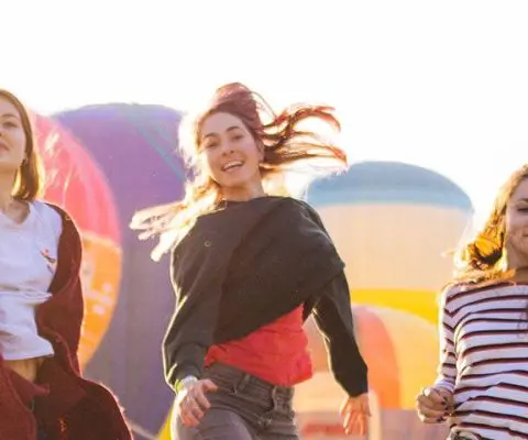 Air swim festival in Russia