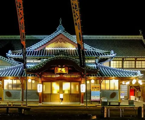 Yamaga City Hot Springs Japan