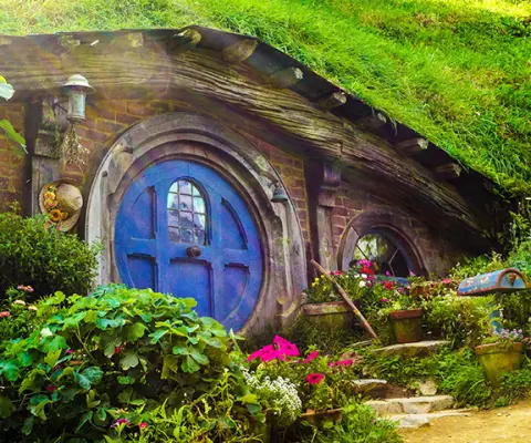 Hobbitton set, Matamata, New Zealand